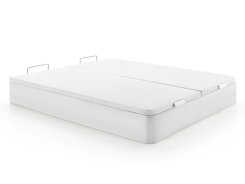 Set 180x200cm rete vano Bianco + mater. schiuma e accoglienza memory foam 11 zone sp. 22cm  - DANEVO di YSMÉE