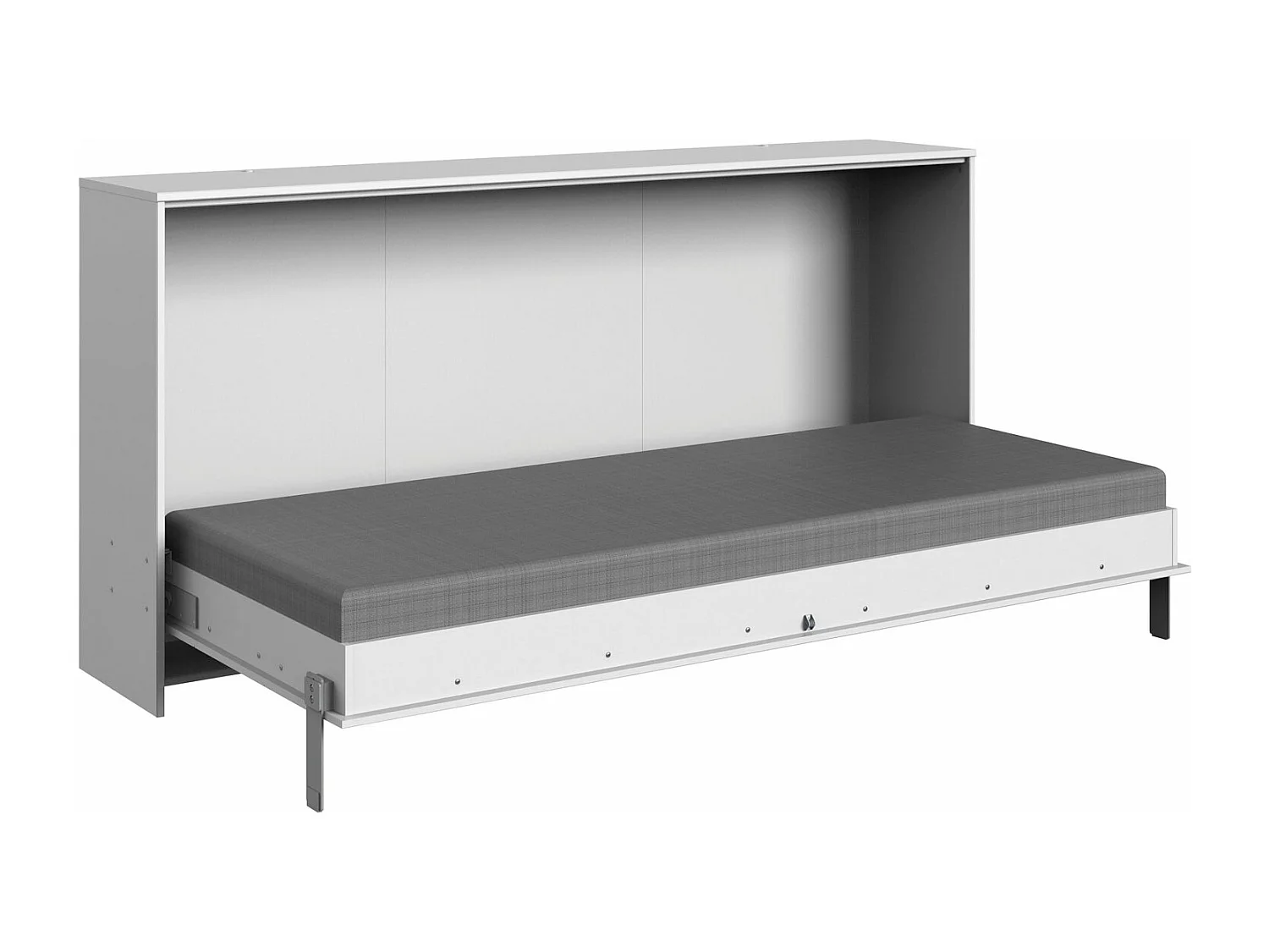 SCHRANKBETT Juist weiß 212 / 117 / 105cm