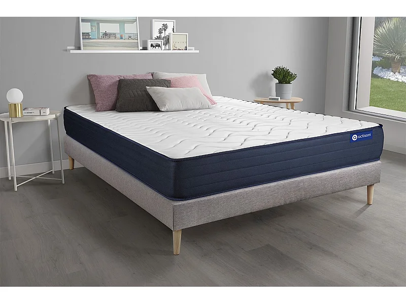Ensemble Matelas Sommier 120x210 cm - Actimemo Life