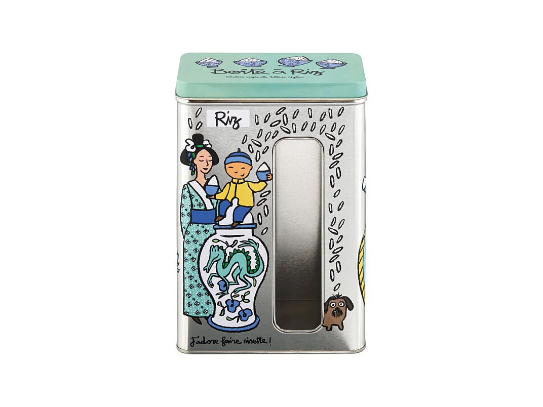 Boite à fenêtre Riz Dragon 2200ml Multicolore  Derrière la porte