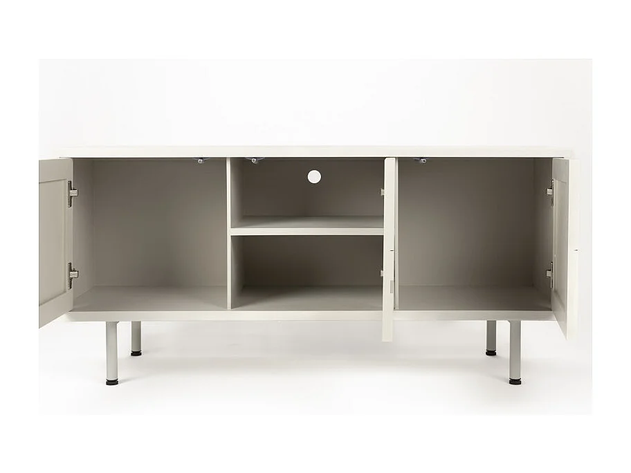 Buffet motif géométrique 120 cm beige Funk