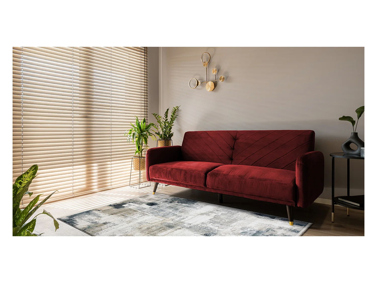 DISTIN 0144A blanco / crema / beige alfombra moderna - Abstracción, v 200x290 cm