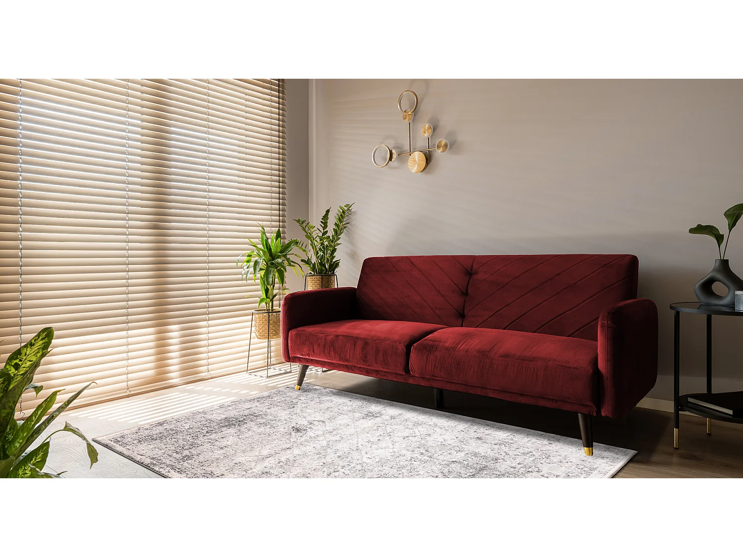 Tapis moderne DISTIN 0200A gris / gris clair / blanc - Losangos, cadre 180x270 cm