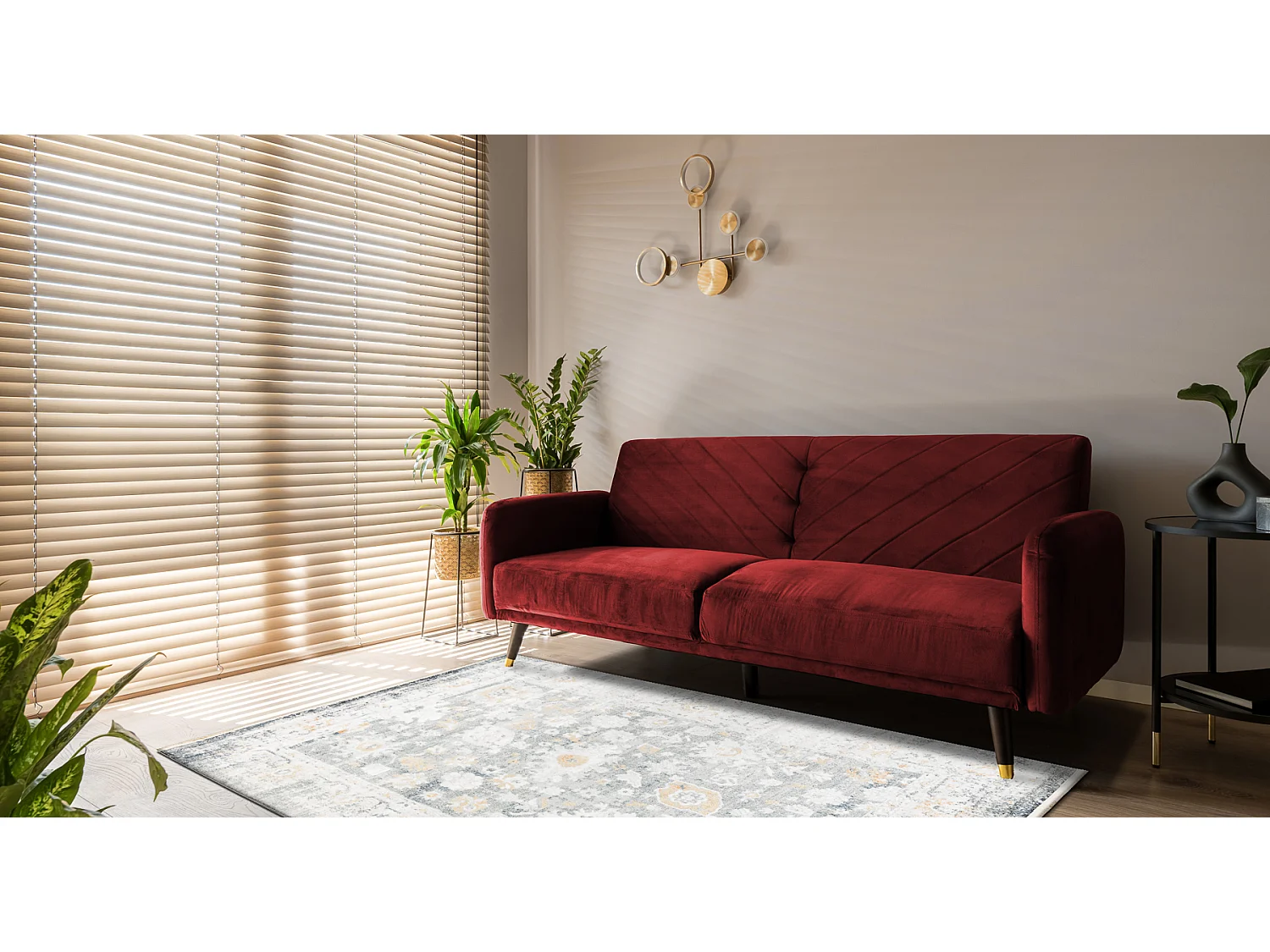 DISTIN 0835A gris / gris claro / blanca alfombra moderna - Adorno, mar 80x150 cm