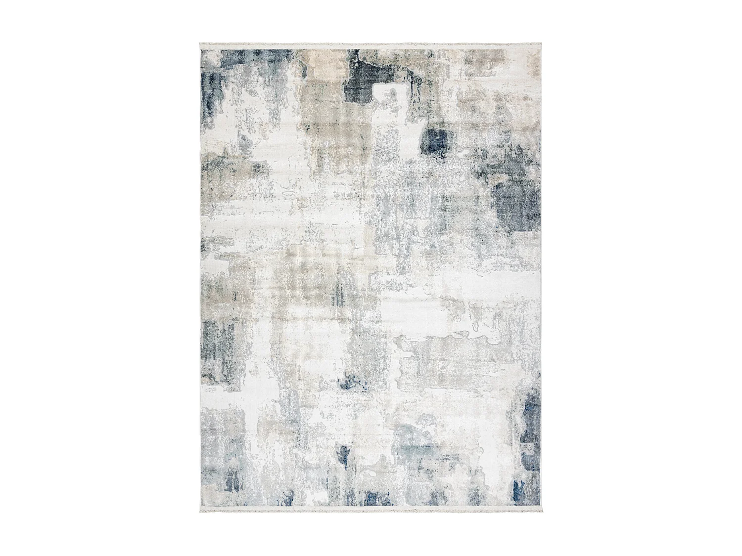 Dywan DISTIN 0144A biały / krem / beż nowoczesny - Abstrakcja, vinta 160x230 cm