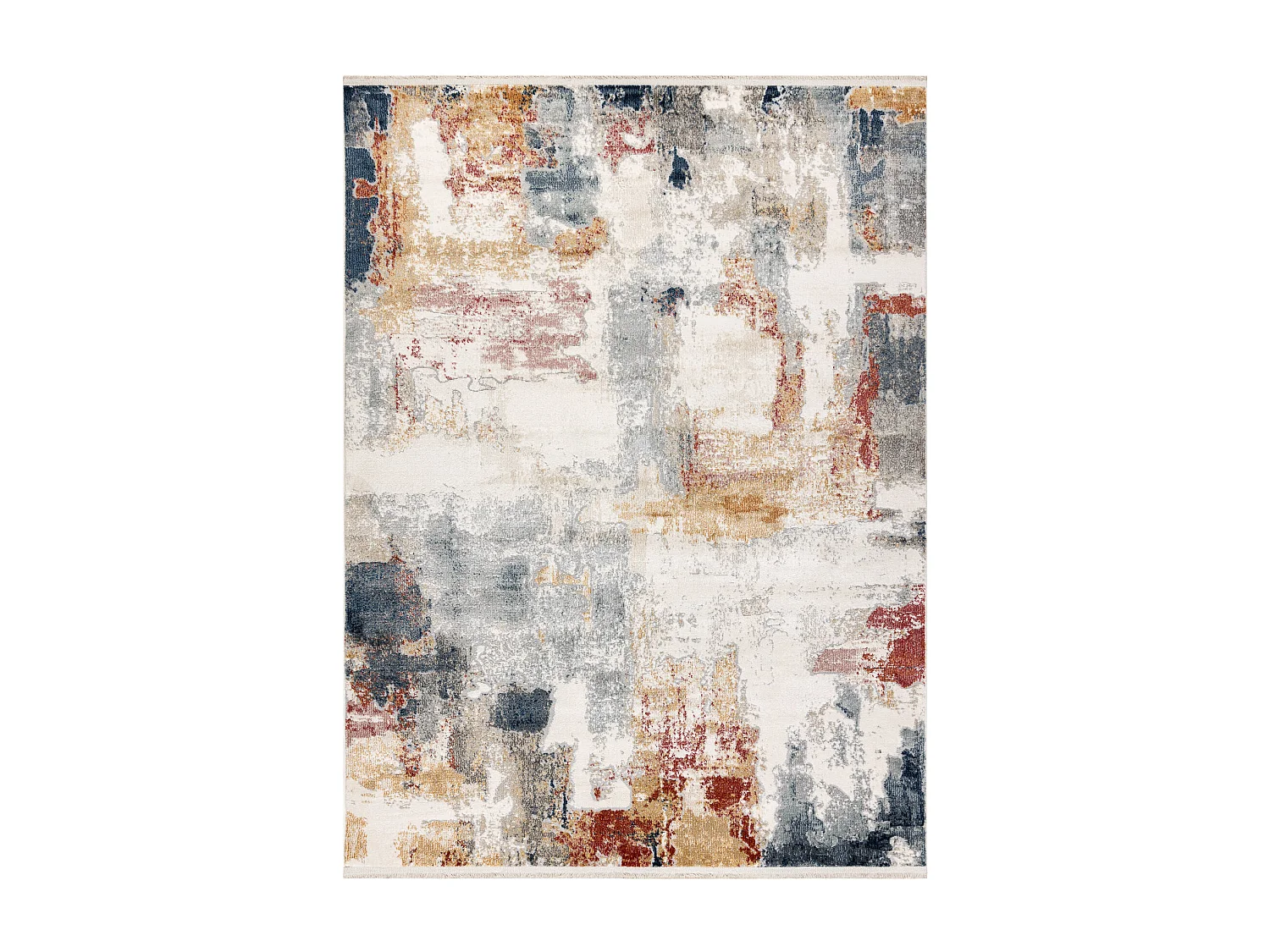 Tapis moderne DISTIN 0144B blanc / / poudre - Abstraction, vintage, fr 200x290 cm