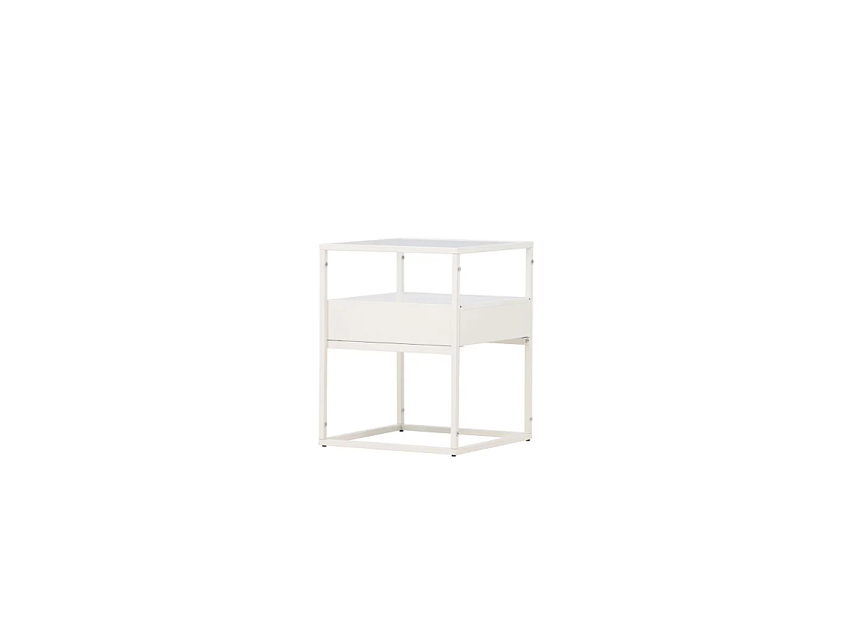 Fortaleza hoektafel 1 lade, 1 plank wit.