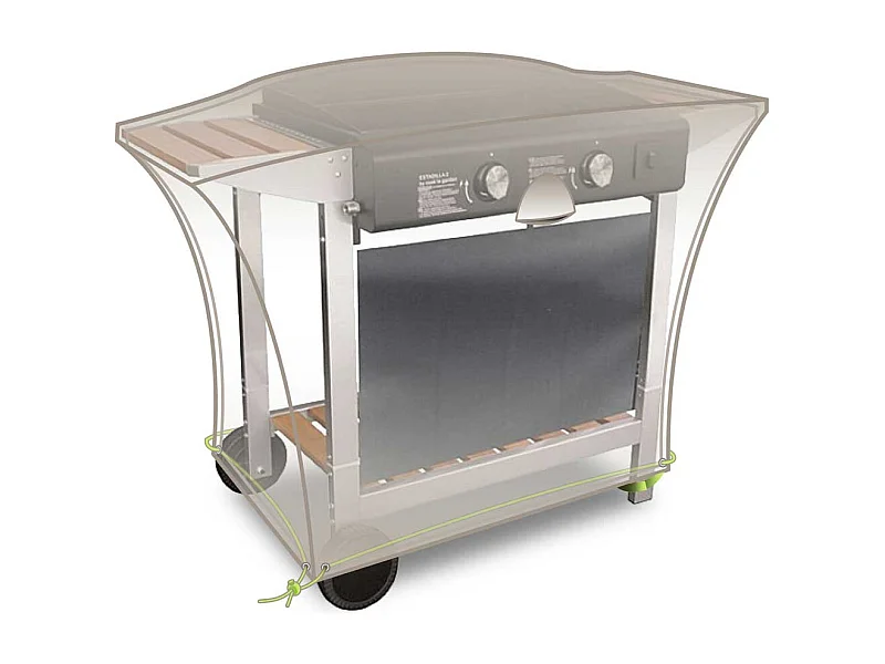 Schutzhülle für Planchawagen Cover Line - 110 x 60 x 60 cm - Jardiline