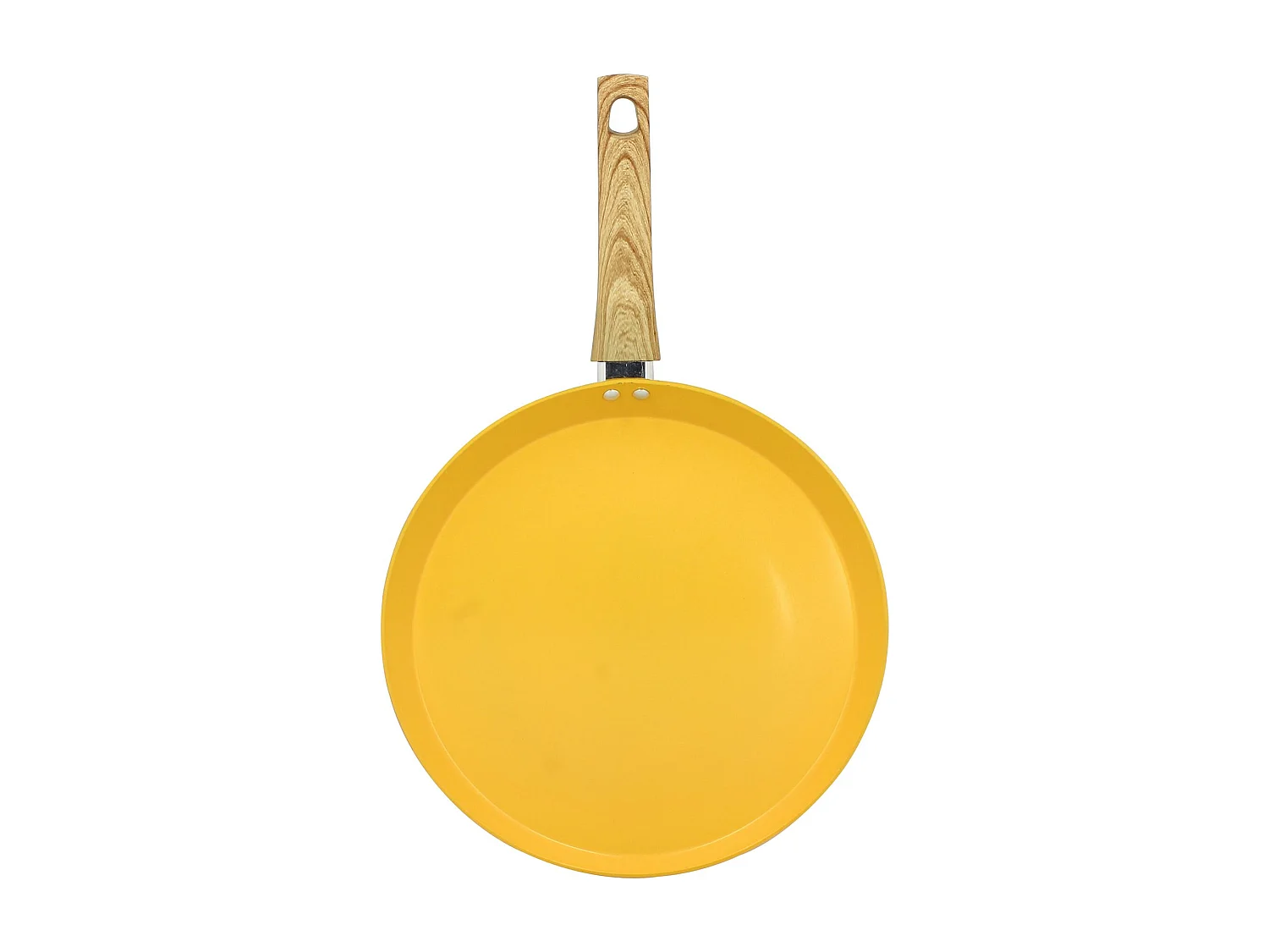 Menastyl - Galetiere Colorama 32cm En Aluminium Recycle Safran Induction