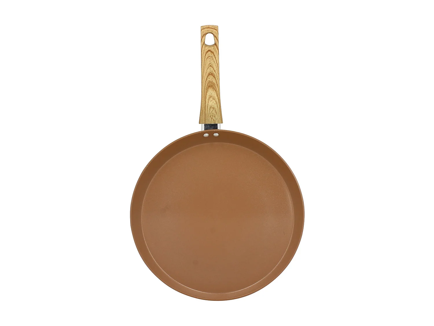 Menastyl - Galetiere Colorama 32cm En Aluminium Recycle Noisette Induction