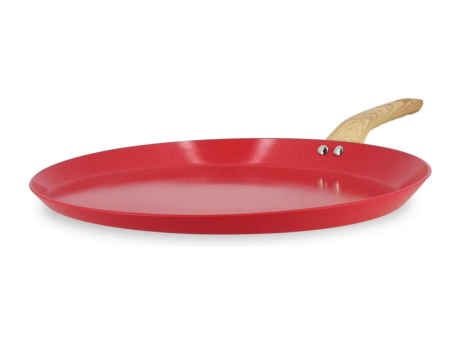 Menastyl - Galetiere Colorama 32cm En Aluminium Recycle Magenta Induction