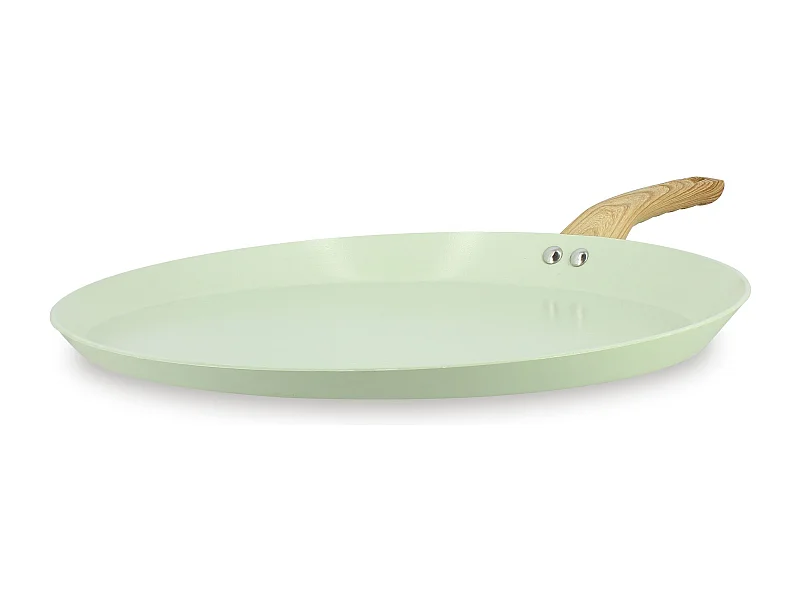 Menastyl - Galetiere Colorama 32cm Aluminium Recycle Celadon Induction
