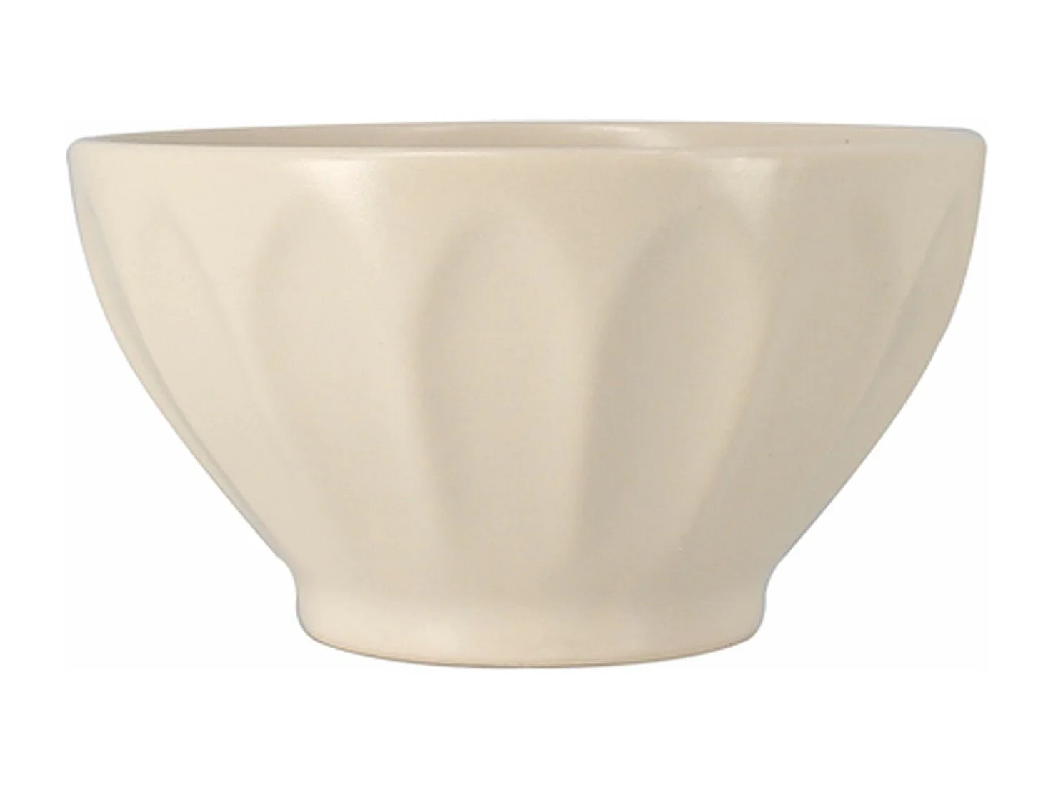 Novastyl - Lot 6 Bol Bistrot 580ml En Faience Creme