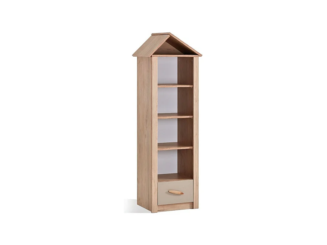 Etagère avec  tiroir grise 164,4x47,4x41,3 cm