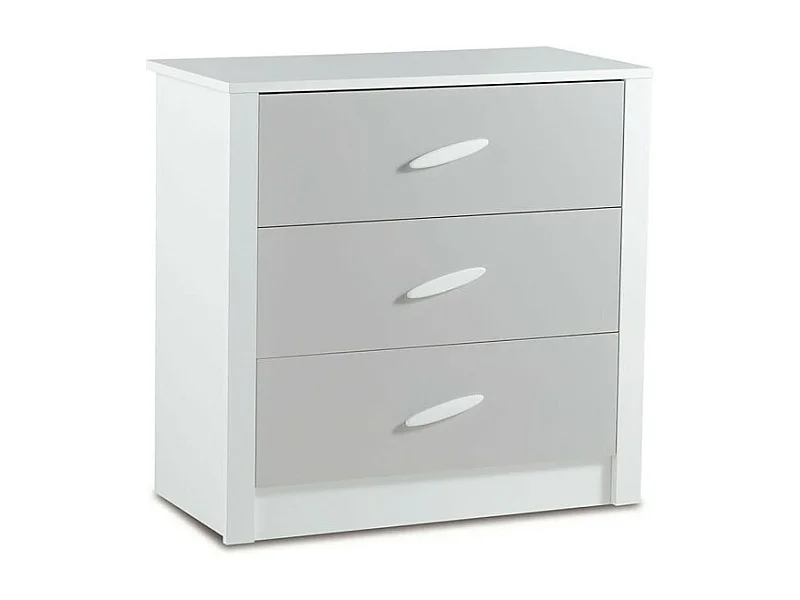 Cómoda cinzenta 85x84x42cm