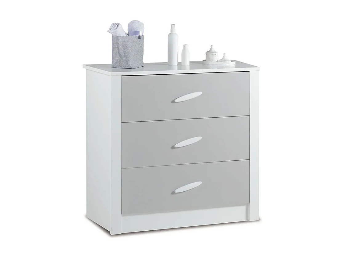 Cómoda cinzenta 85x84x42cm