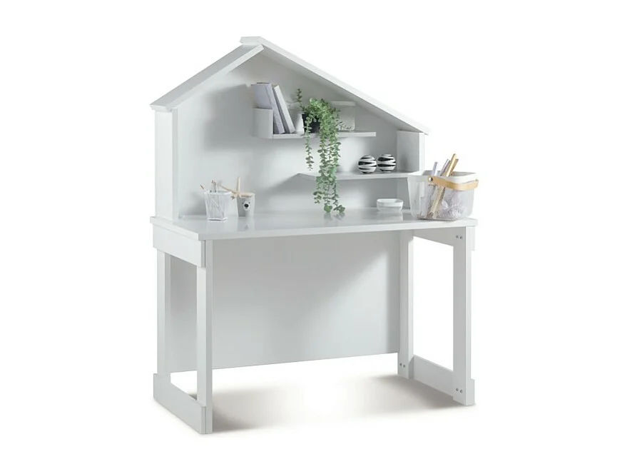 Mesa escritorio blanco 148,4x117,6x58cm