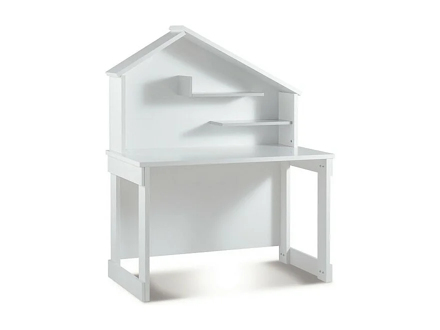 Mesa de escrita branca 148,4x117,6x58cm