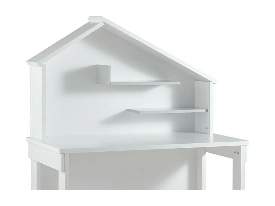 Mesa de escrita branca 148,4x117,6x58cm