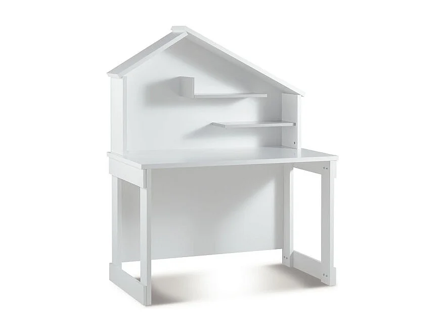 Mesa de escrita branca 148,4x117,6x58cm