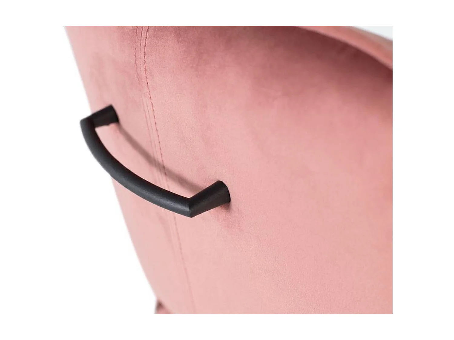 Lot de 2 chaises en velours marron et métal