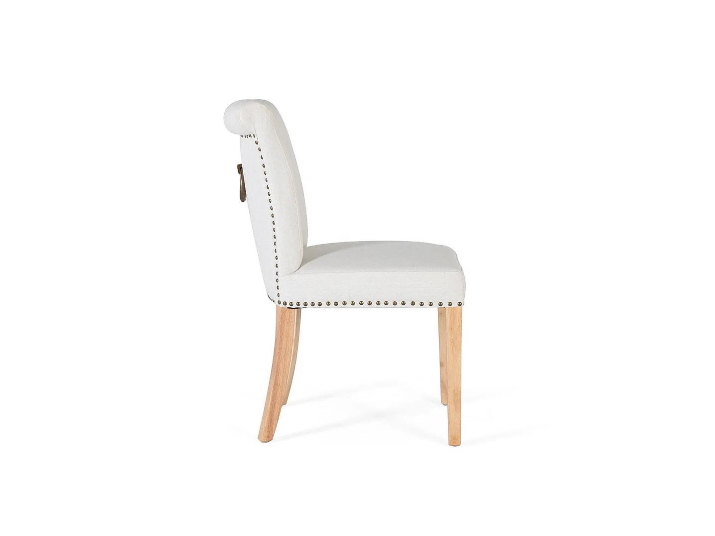 Chaise en bois 51 cm, style contemporain moderne - 86 x 51 x 64 cm