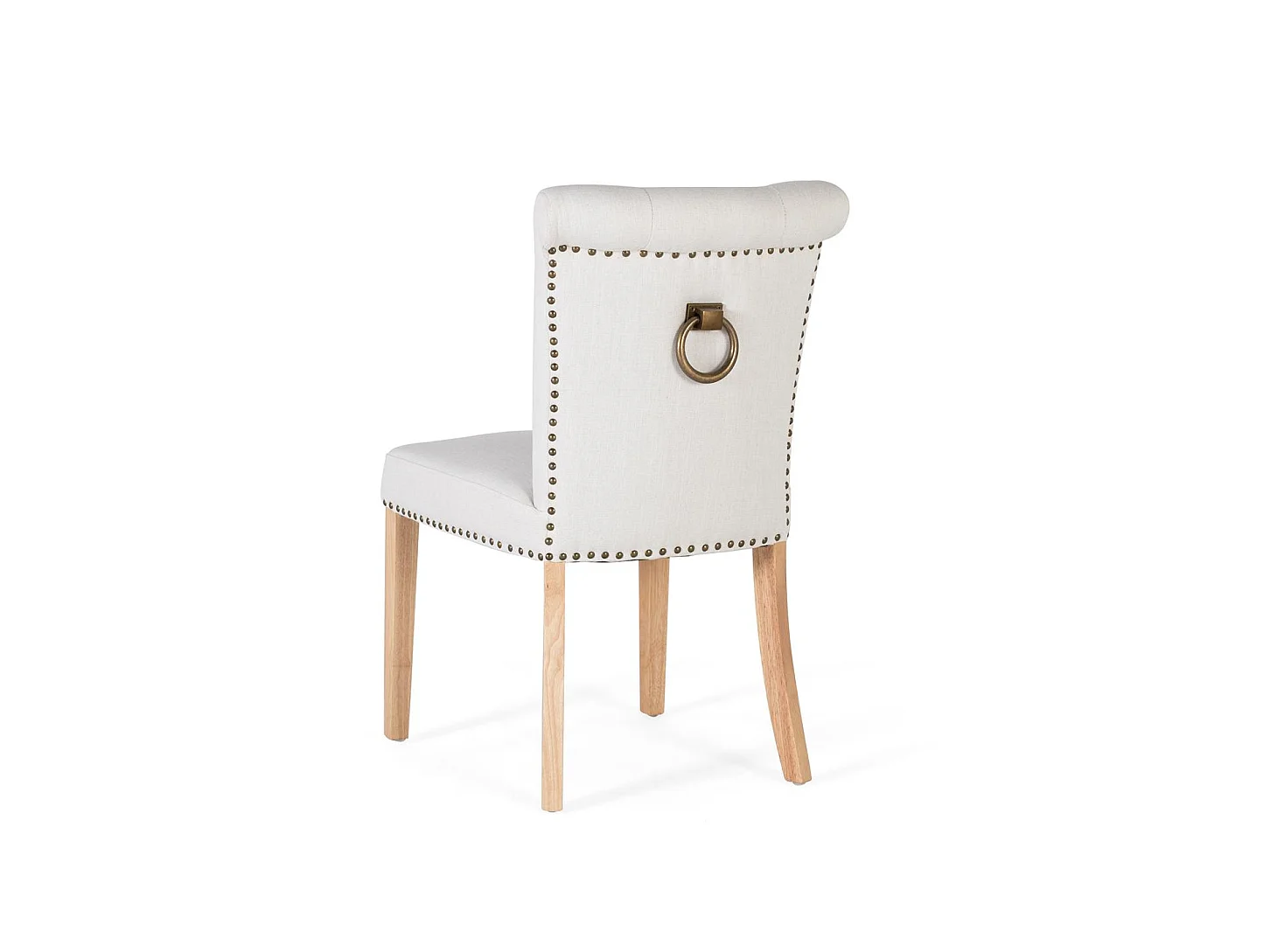 Chaise en bois 51 cm, style contemporain moderne - 86 x 51 x 64 cm