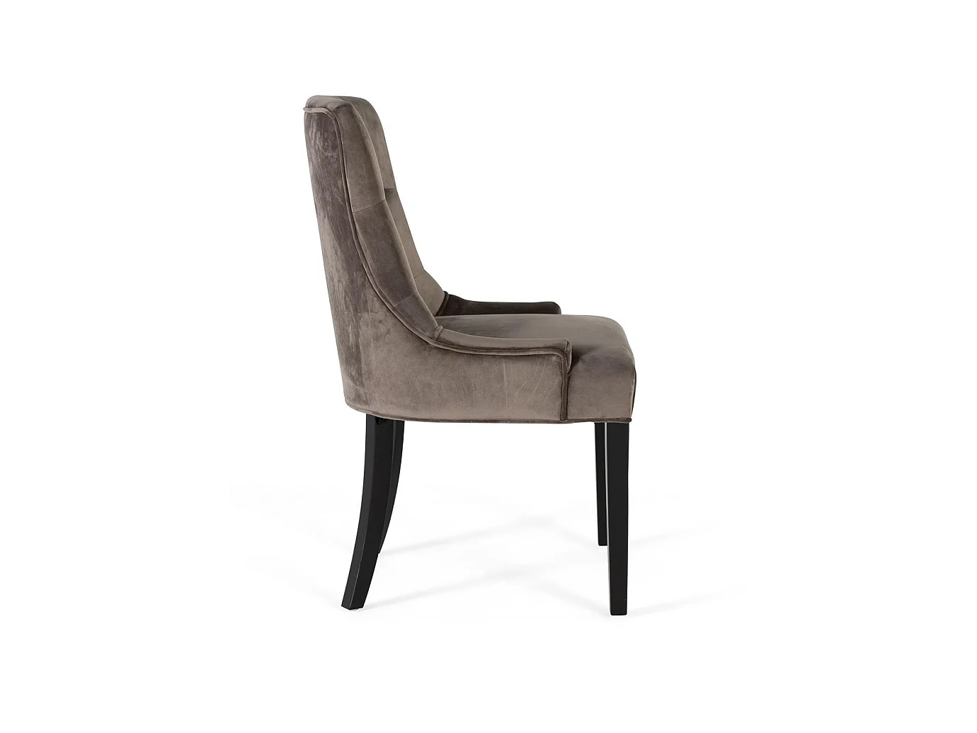 Samtstuhl 57 cm, moderner Stil - 93 x 57 x 62
