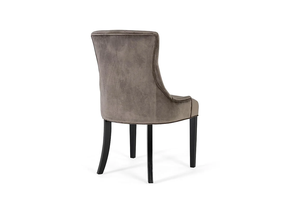 Samtstuhl 57 cm, moderner Stil - 93 x 57 x 62