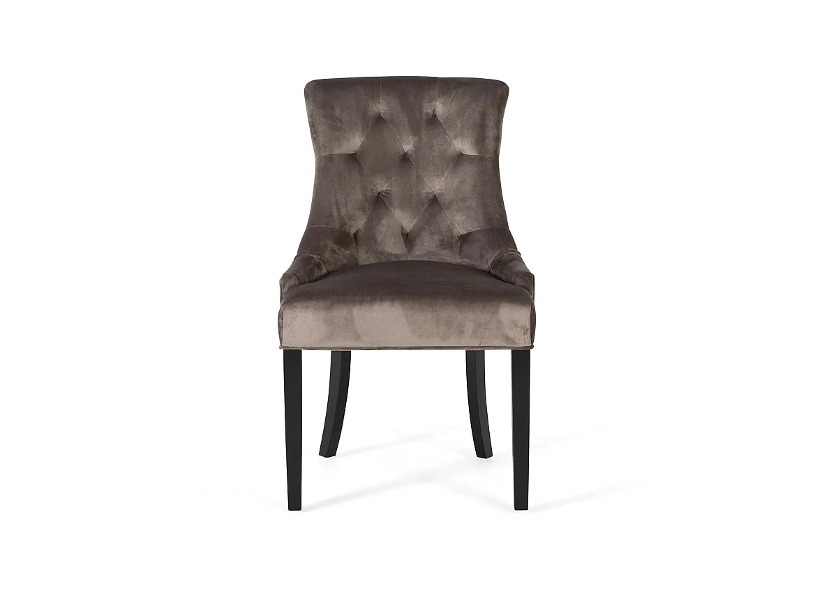 Samtstuhl 57 cm, moderner Stil - 93 x 57 x 62