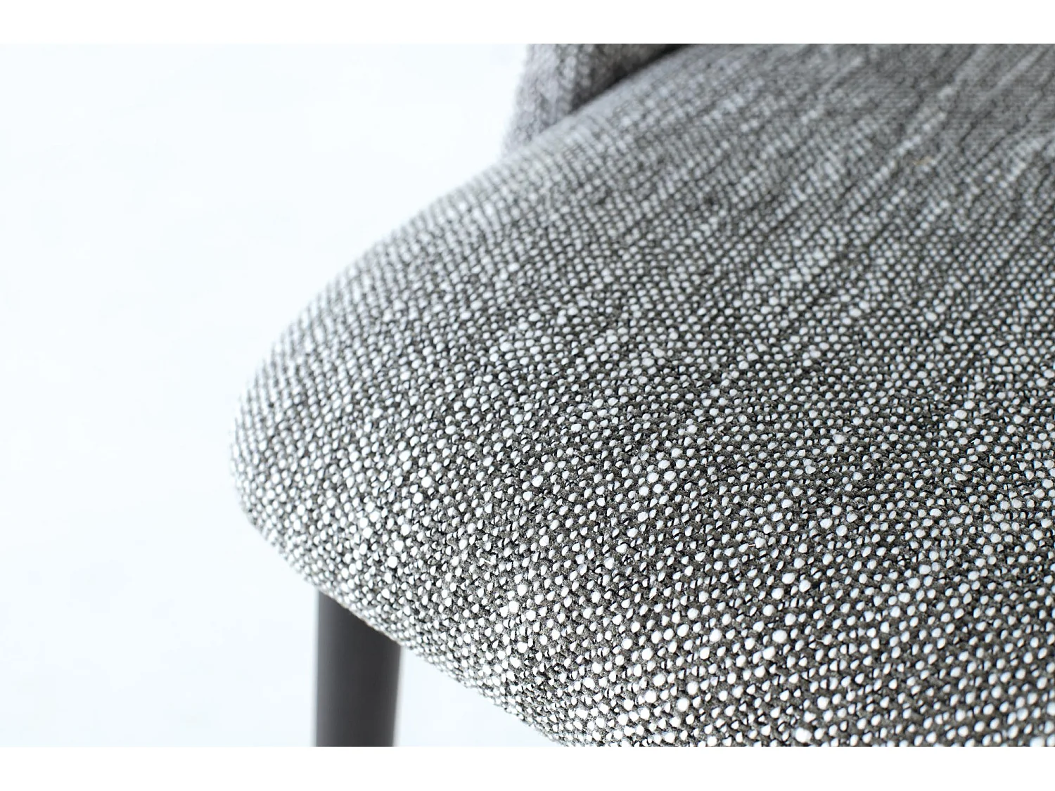 Chaise en tissu 57 cm, style contemporain moderne - 87 x 57 x 57 cm