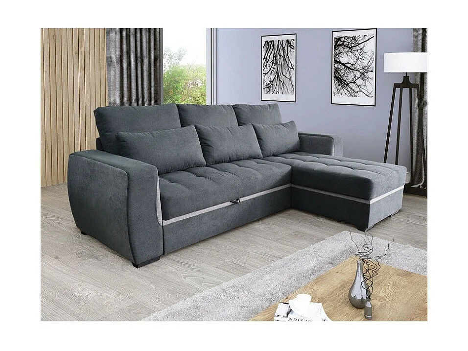 Canapé d'angle réversible et convertible Bali