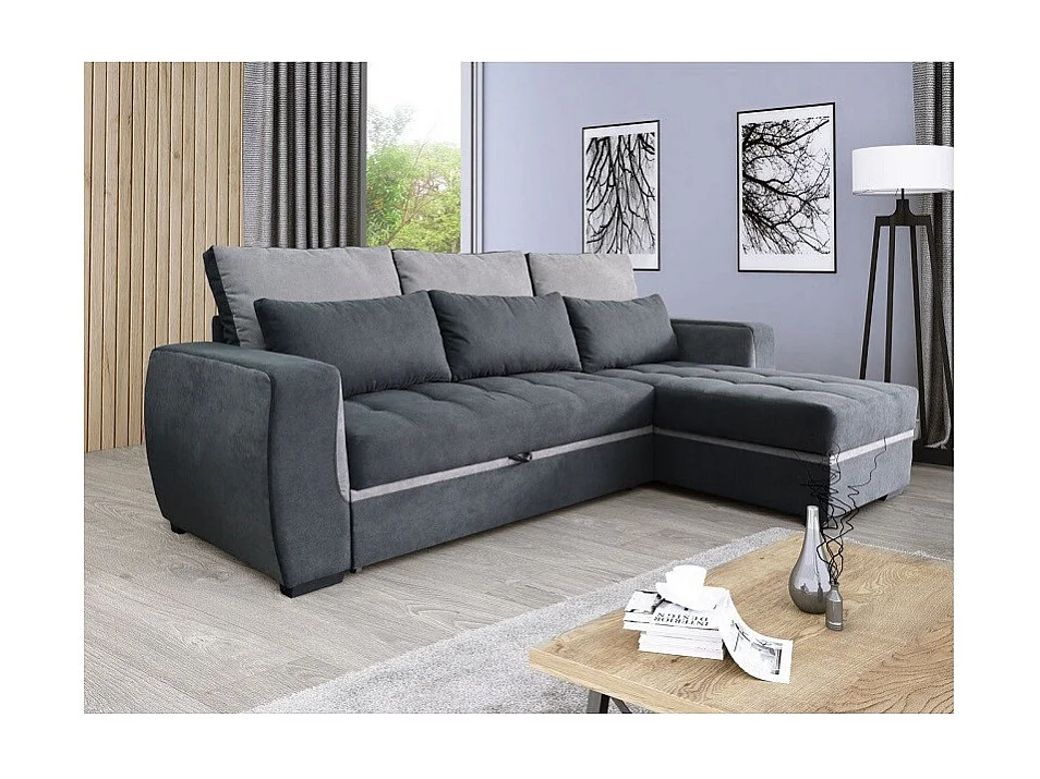 Canapé d'angle réversible et convertible Bali