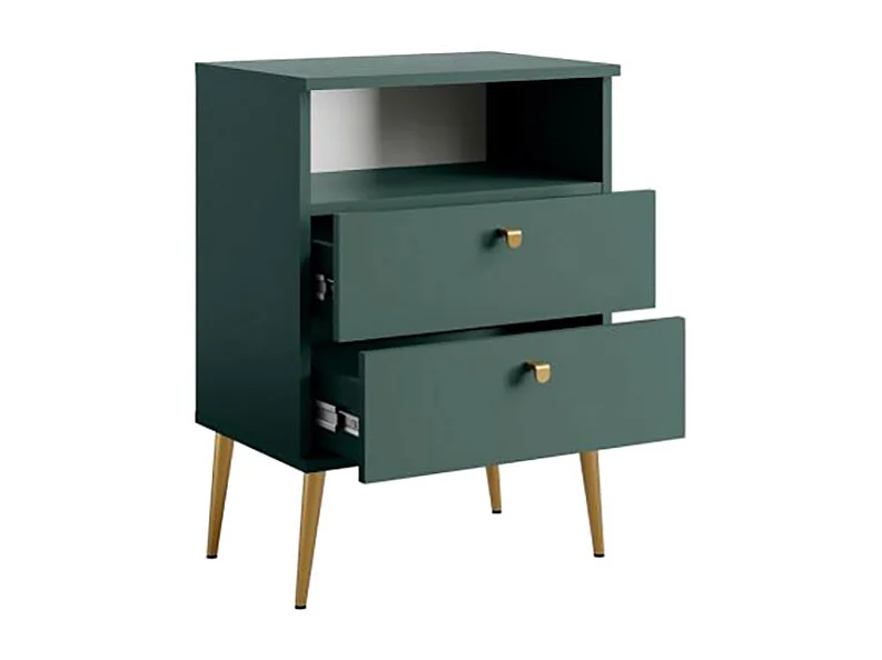 NACHTTISCH High grün 50 / 34 / 69,5cm