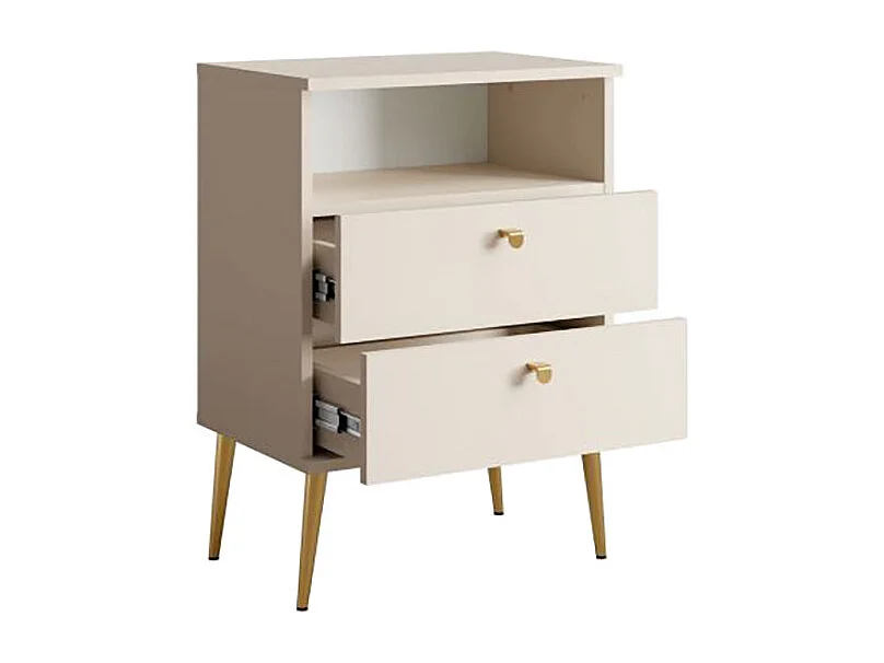 NACHTTISCH High beige 50 / 34 / 69,5cm