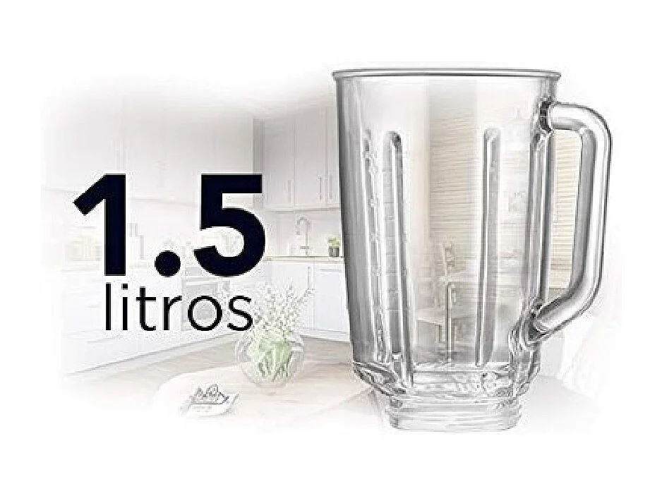 EVVO Batidora de vaso Tasty Cyclon - 600W, 21000 RPM, 1,5 litros