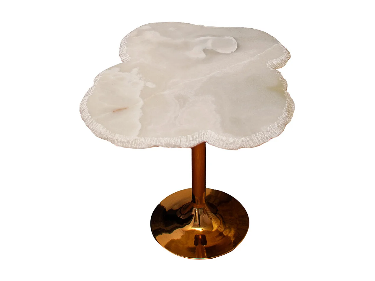 Mesa auxiliar de piedra natural