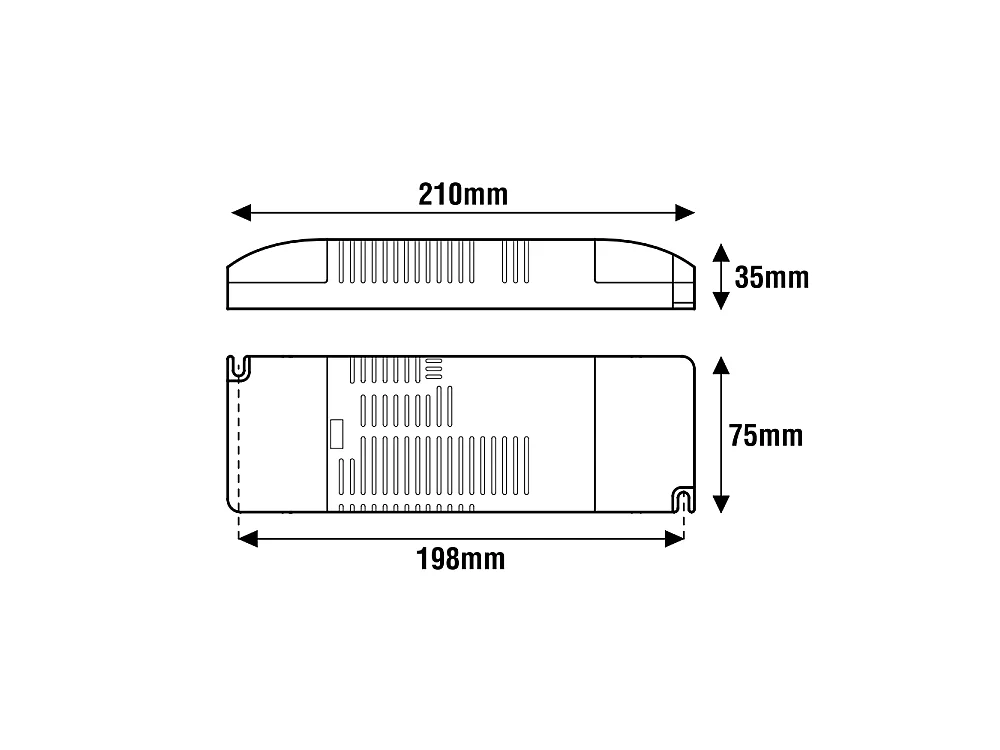 Alimentation variable 100W 24V LEF LIGHTING Pour bandes LED
