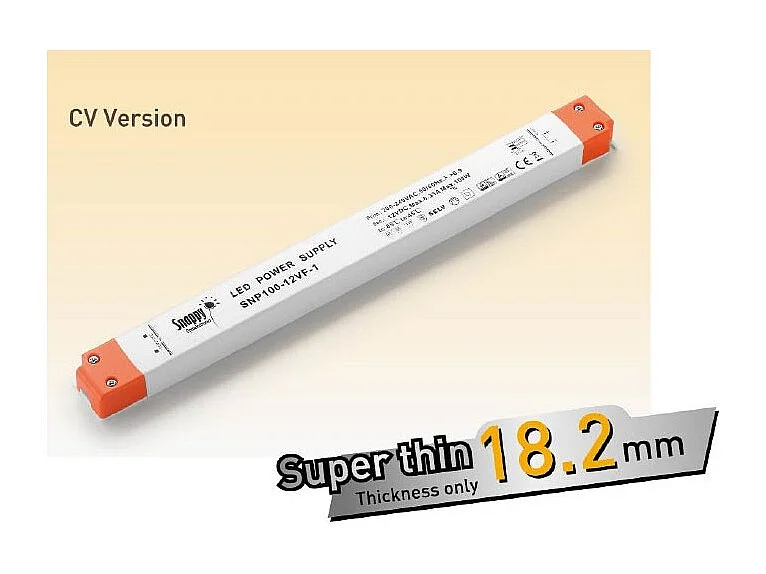 Alimentation Snappy ultra fine IP20 100 W 24 V