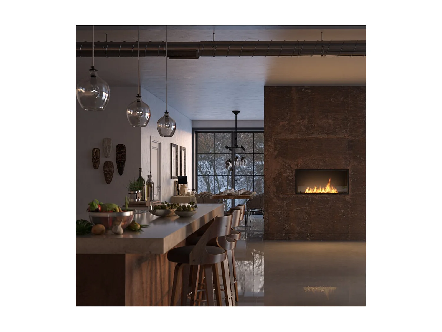 Alimentation 200 W 24 V depuis la boîte de jonction