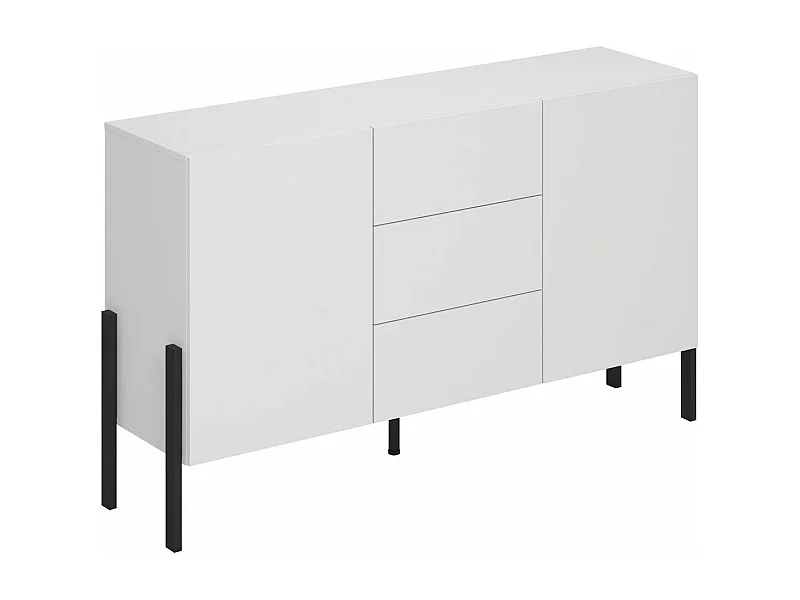 SIDEBOARD Jukon Weiß 150 / 40 / 90 cm
