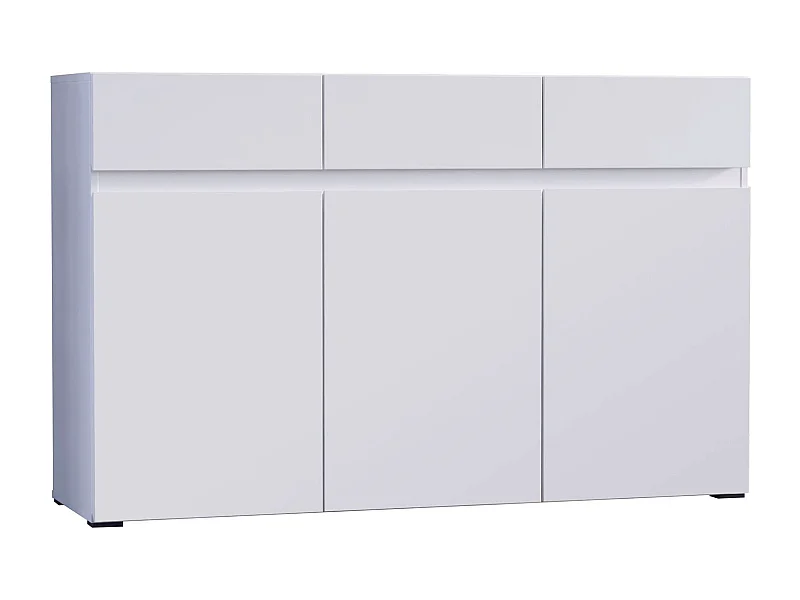 SIDEBOARD Rimini weiß 135 / 40 / 86cm