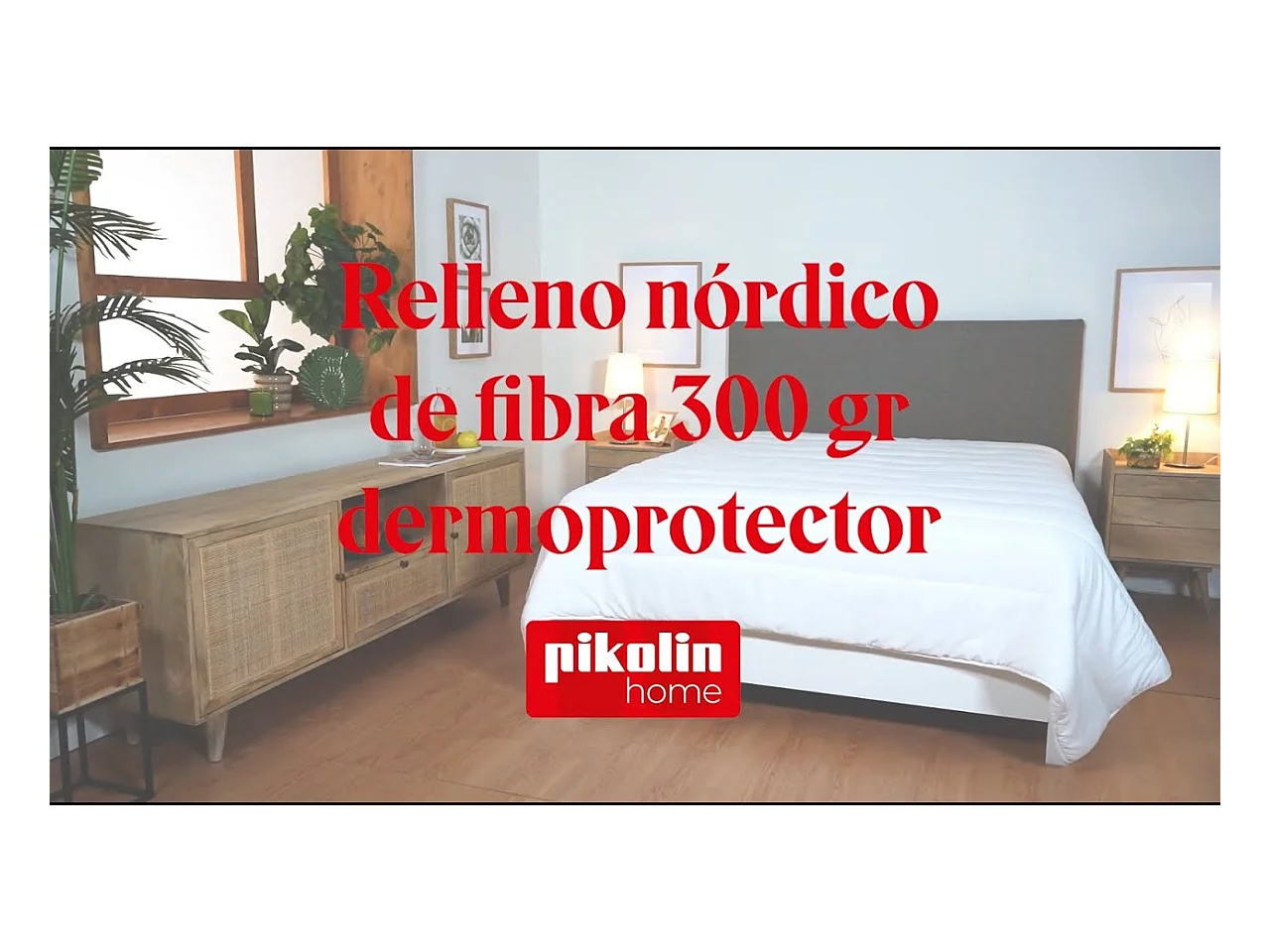 Piumino in fibra di Aloe Vera 300 gr per l'autunno/inverno