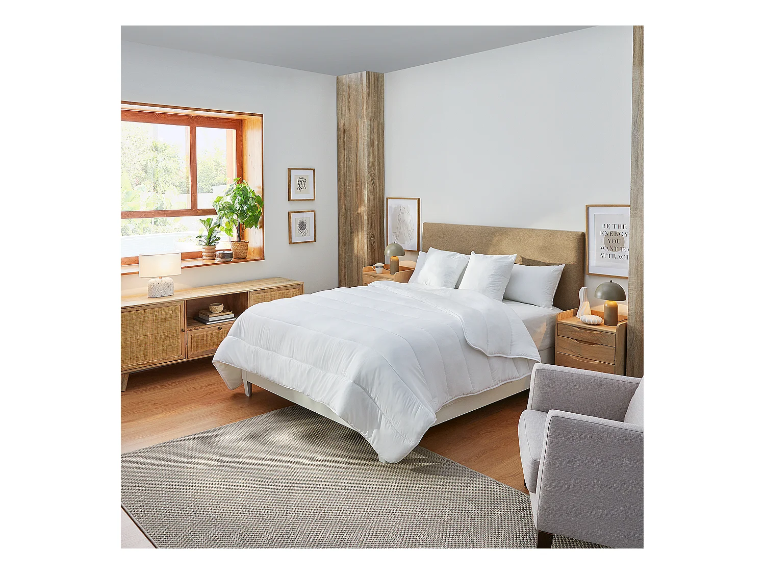 Edredón Nórdico 300gr Fibra Aloe Vera Invierno 240x220cm