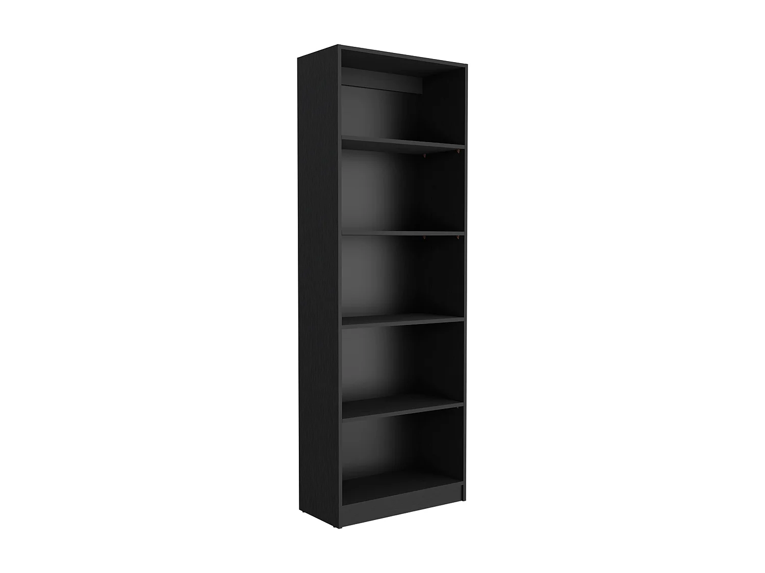 Avra Set da salotto 3 pezzi con 3 scaffali, Nero