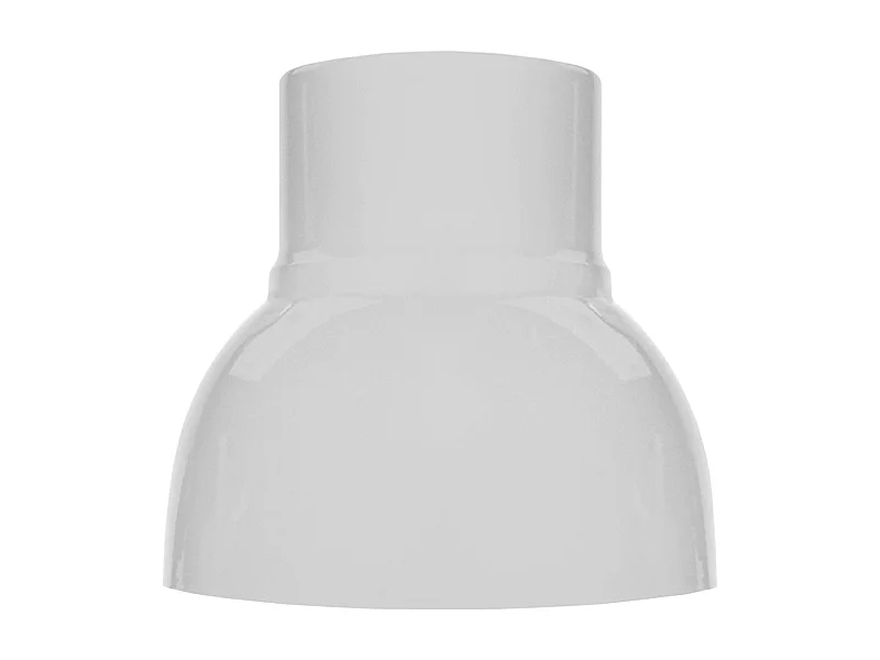 Abat-jour TOSEL ,métal,Gris ,H24xD24,5xP24,5cm