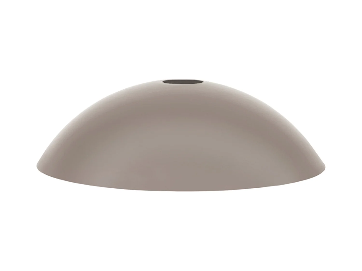Abat-jour TOSEL ,métal,Gris ,H8,5xD29xP29cm