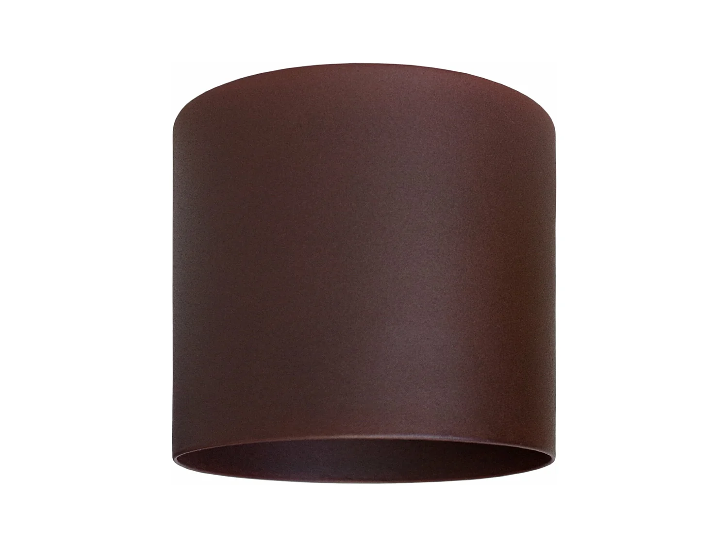Abat-jour métal   marron 14 cm.