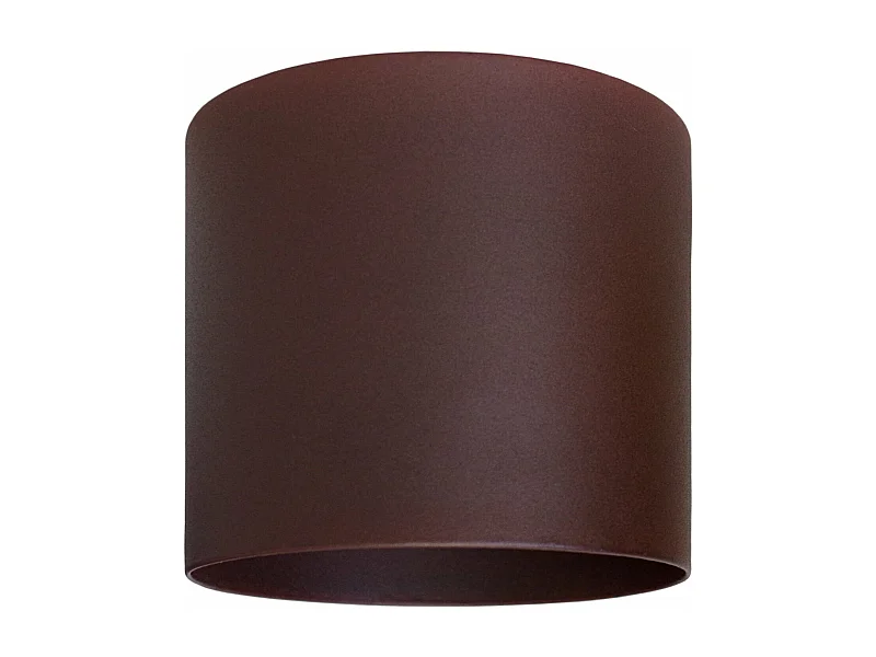 Abat-jour métal   marron 14 cm.