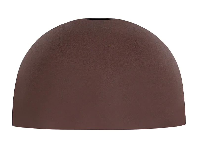 Abat-jour TOSEL ,métal,Marron,H13xD24xP24cm